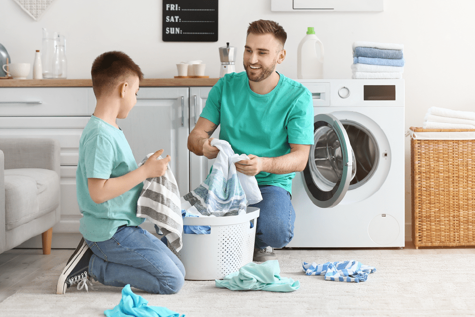 How I Created Our Life-Changing Family Laundry System